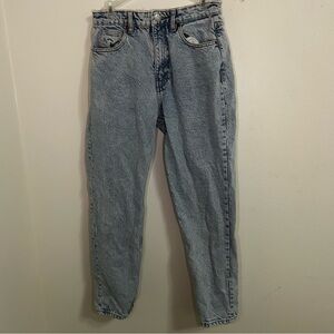 Zara light wash high waisted jeans